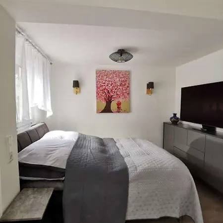 Apartment Bei Der Palme Mit Sauna Moeglichkeit Düsseldorf Eksteriør billede
